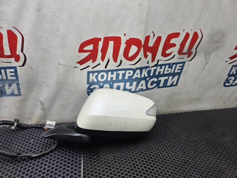 Зеркало HONDA FIT GE8 L15A левое (б/у)