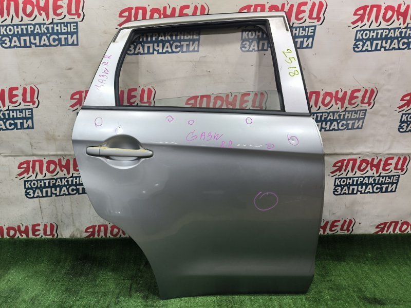 Дверь MITSUBISHI RVR GA3W 4B10 2010 задняя правая (б/у)