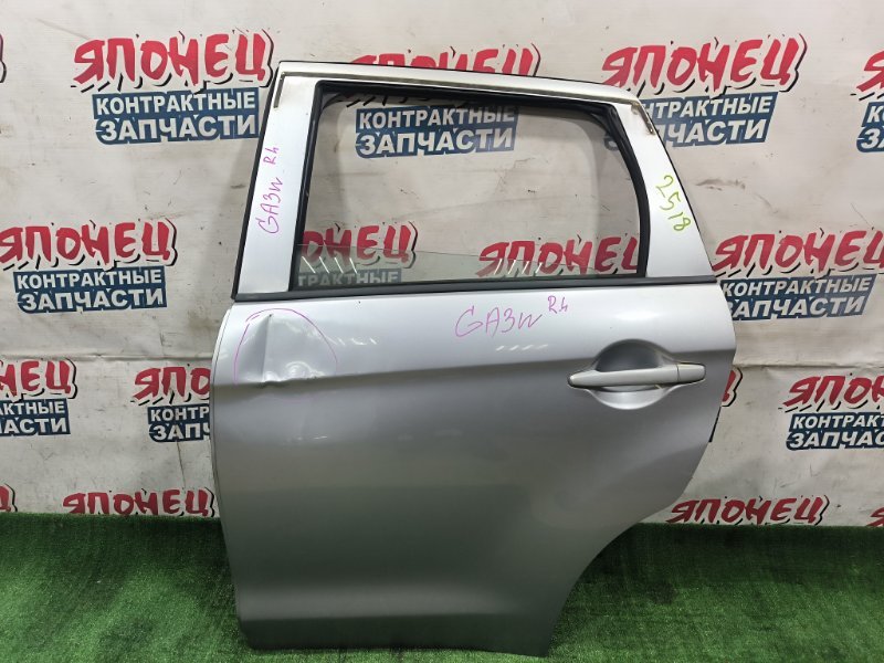Дверь MITSUBISHI RVR GA3W 4B10 2010 задняя левая (б/у)