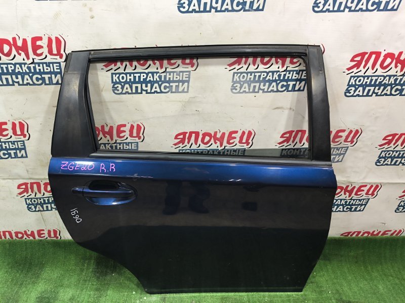 Дверь TOYOTA WISH ZGE20 2ZR-FAE 2010 задняя правая (б/у)