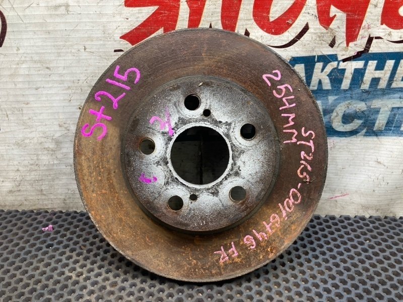 Тормозной диск TOYOTA CALDINA ST215 3S-FE задний (б/у)