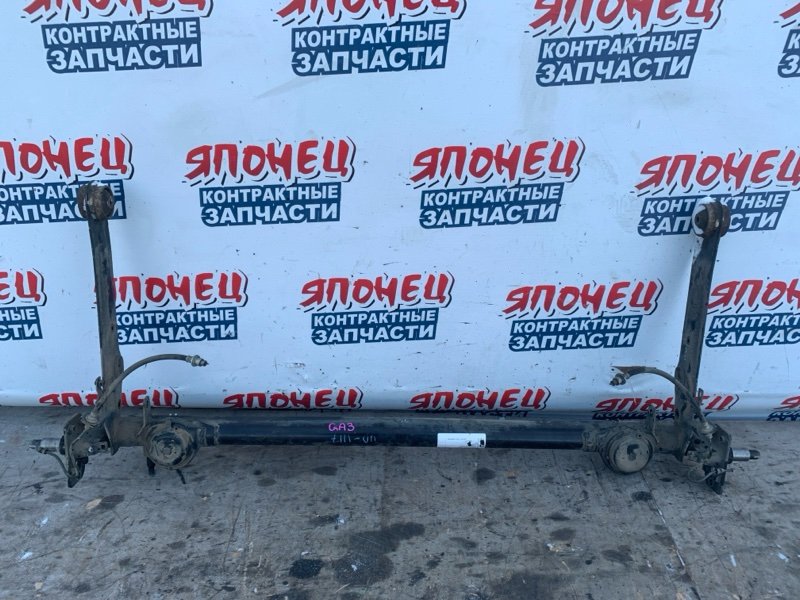 Балка HONDA LOGO GA3 D13B задняя (б/у)