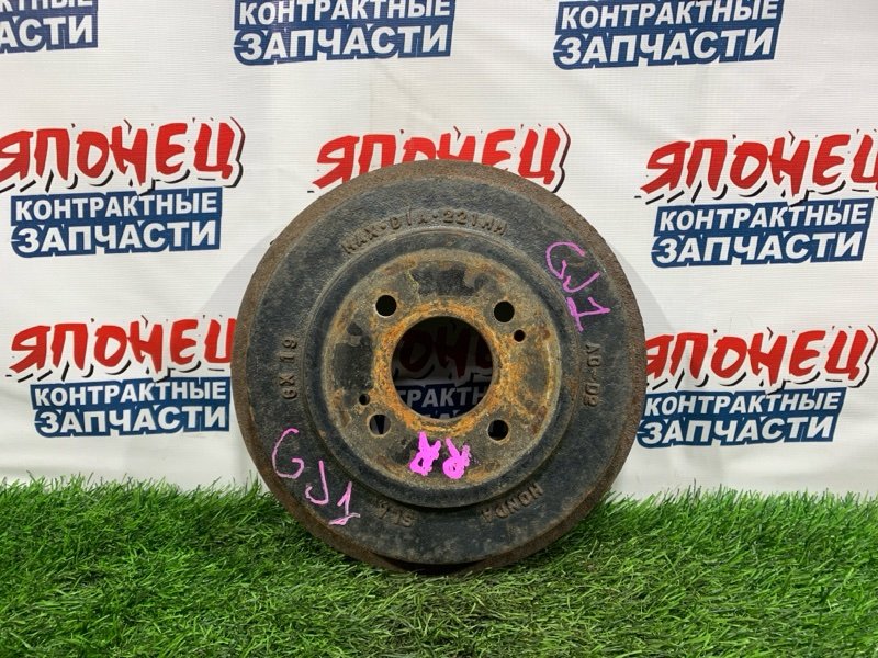 Тормозной барабан HONDA AIRWAVE GJ1 L15A задний (б/у)
