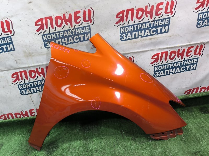 Крыло TOYOTA WISH ZGE25 2ZR-FAE 2012 переднее правое (б/у)