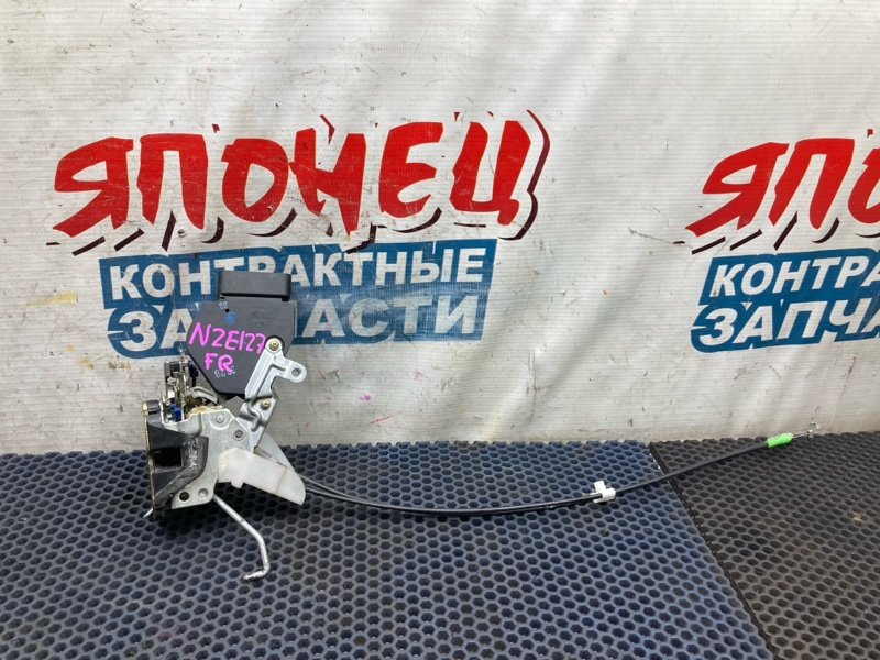 Замок двери TOYOTA WILL VS NZE127 1NZ-FE передний правый (б/у)