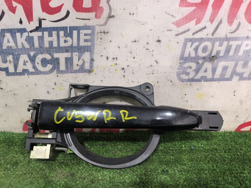 Ручка двери внешняя MITSUBISHI DELICA D5 CV5W 4B12 задняя правая (б/у)