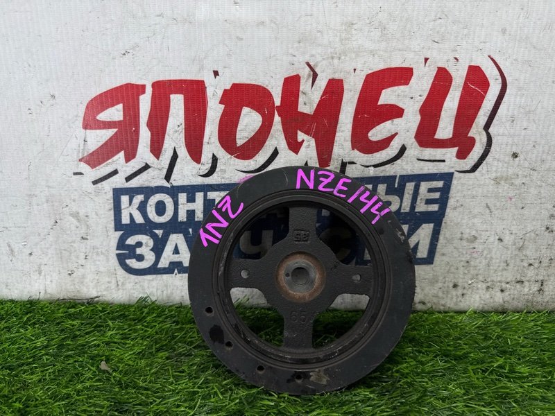 Шкив коленвала TOYOTA COROLLA FIELDER NZE144 1NZ-FE (б/у)