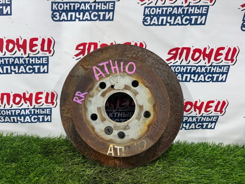 Тормозной диск TOYOTA ALPHARD ATH10 2AZ-FXE задний (б/у)