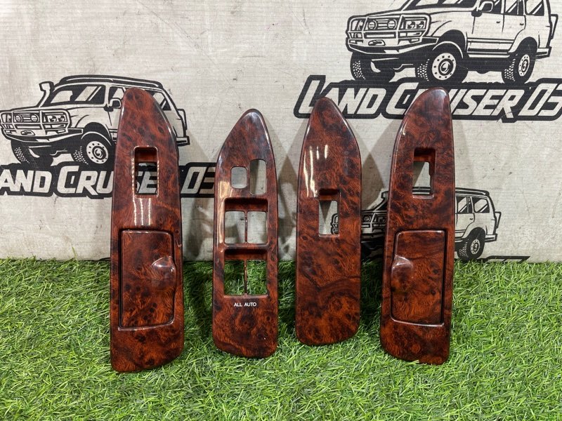 Накладка блока управления стеклоподъемниками TOYOTA LAND CRUISER HDJ101 1HD-FTE (б/у)