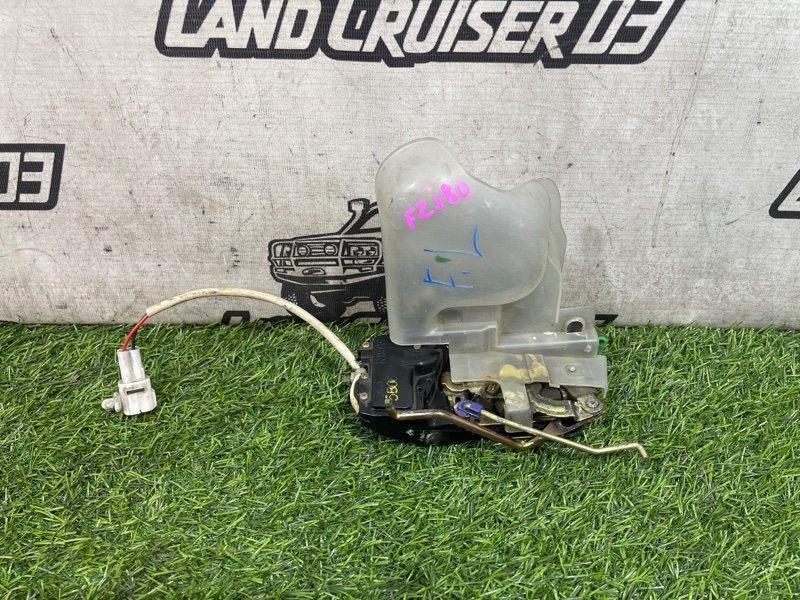 Замок двери TOYOTA LAND CRUISER FZJ80 1FZ-FE передний левый (б/у)