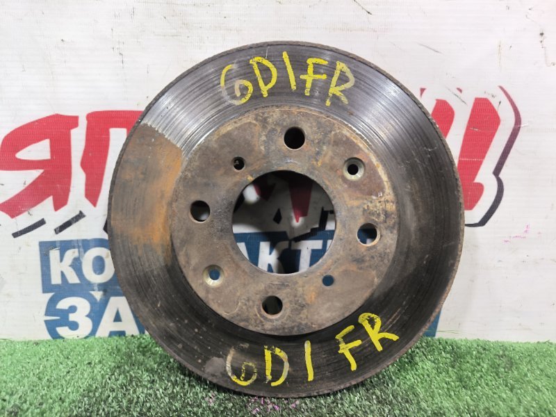 Тормозной диск HONDA FIT GD1 L13A передний (б/у)