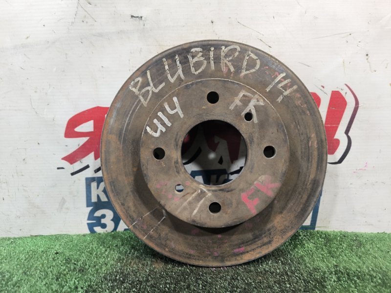 Тормозной диск NISSAN BLUEBIRD EU14 QG18DE передний (б/у)
