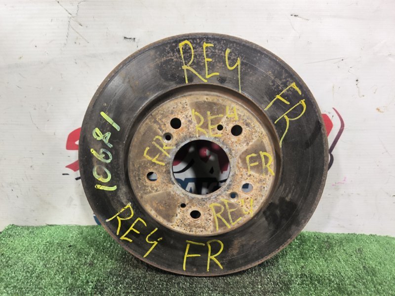 Тормозной диск HONDA CR-V RE4 K24A передний (б/у)