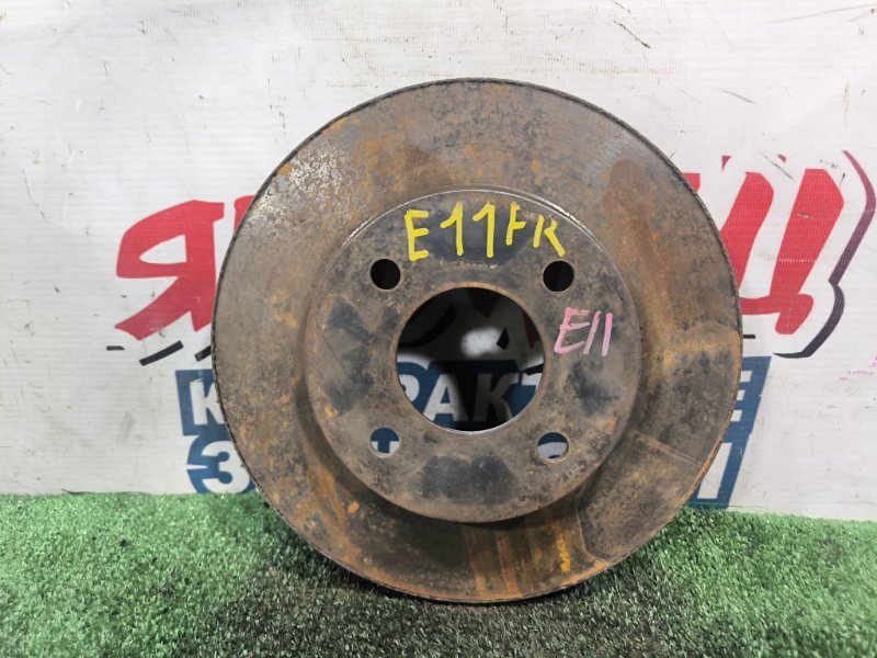 Тормозной диск NISSAN NOTE E11 HR15DE передний (б/у)