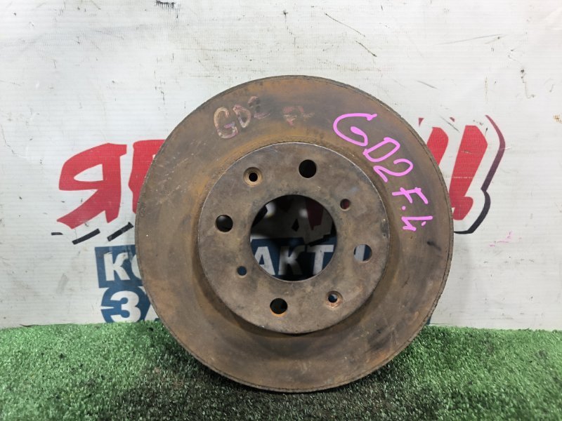 Тормозной диск HONDA FIT GD2 L13A передний (б/у)