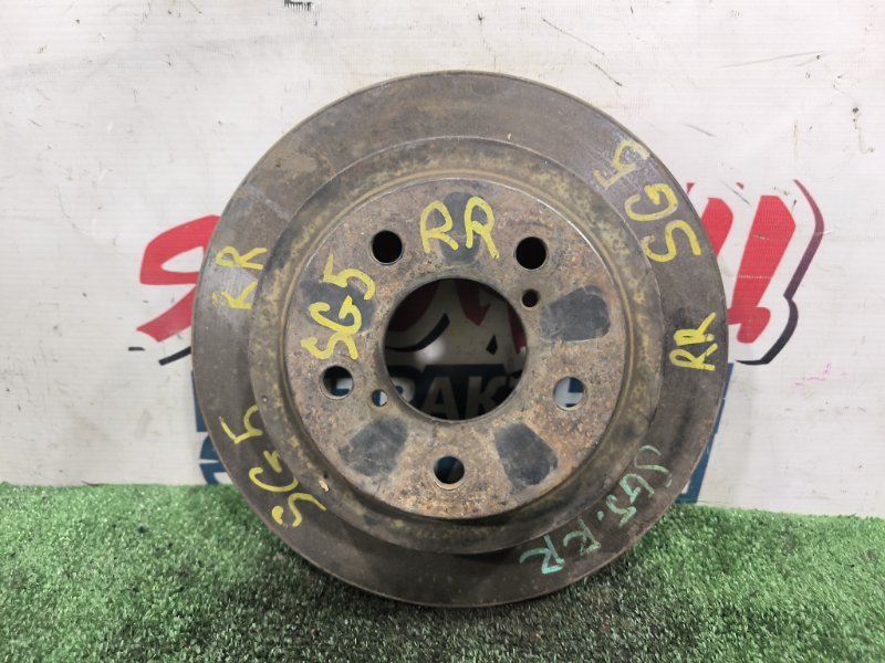 Тормозной диск SUBARU FORESTER SG5 EJ20 задний (б/у)