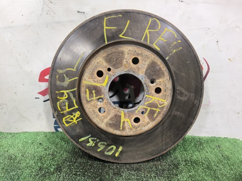 Тормозной диск HONDA CR-V RE4 K24A передний (б/у)