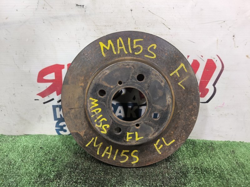 Тормозной диск SUZUKI SOLIO MA15S K12B передний (б/у)