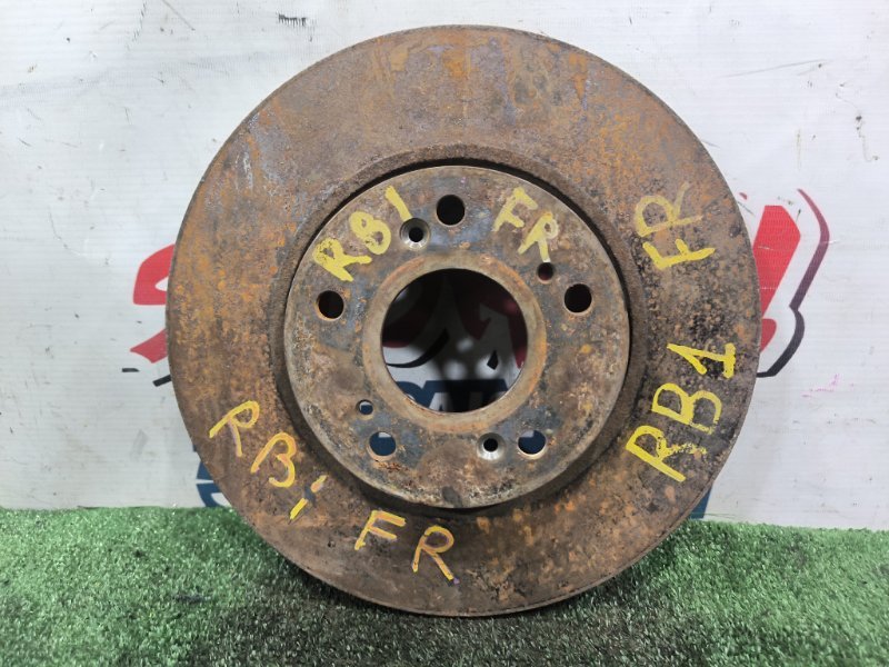 Тормозной диск HONDA ODYSSEY RB1 K24A передний (б/у)