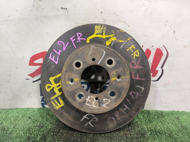 Тормозной диск HONDA ORTHIA EL2 B20B передний (б/у)