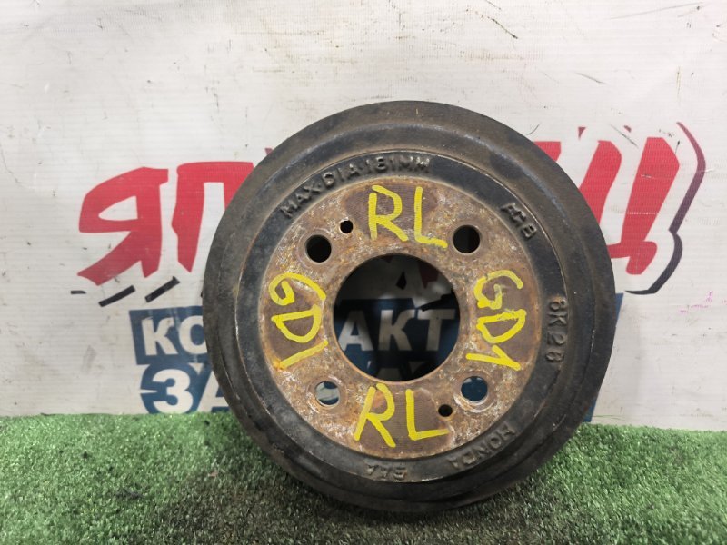 Тормозной барабан HONDA FIT GD1 L13A задний (б/у)