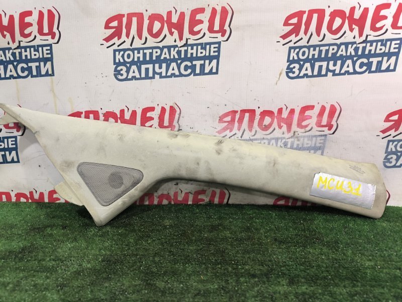 Обшивка стойки кузова TOYOTA HARRIER MCU31 1MZ-FE передняя правая (б/у)