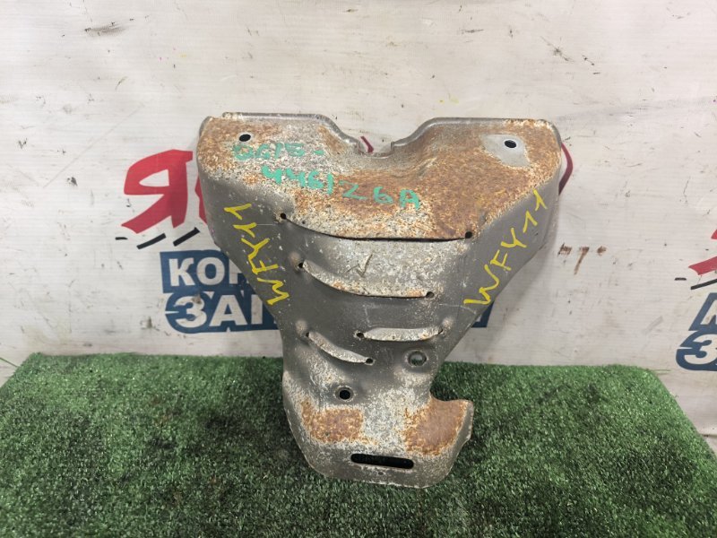 Защита выпускного коллектора NISSAN WINGROAD WFY11 QG15DE (б/у)