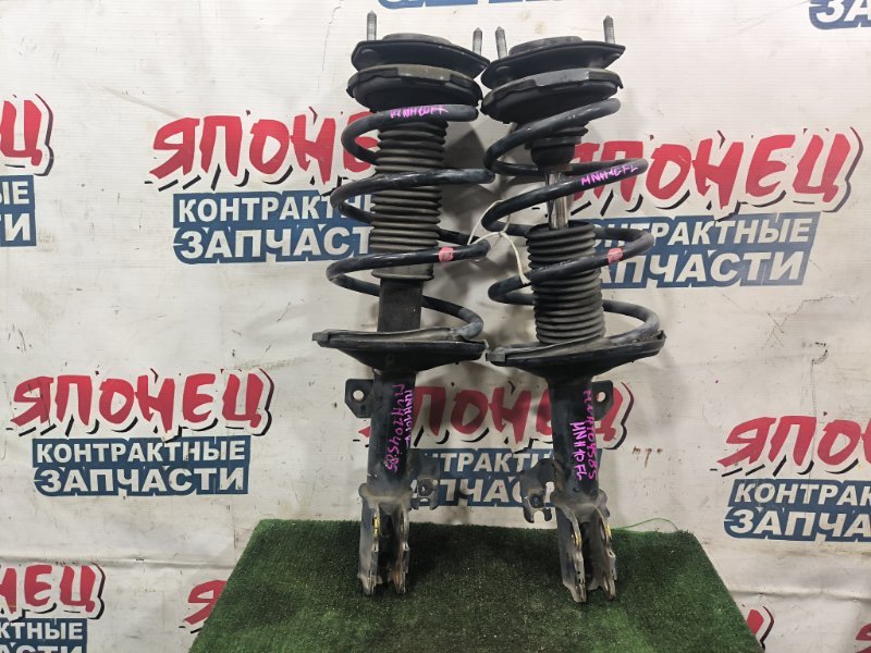 Стойка TOYOTA ALPHARD MNH10 1MZ-FE передняя (б/у)