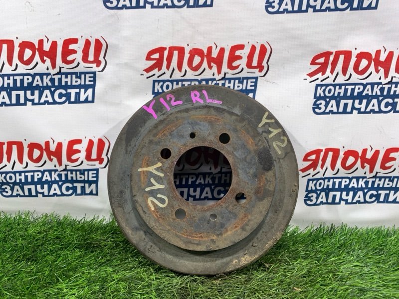 Тормозной барабан NISSAN WINGROAD Y12 HR15DE задний (б/у)