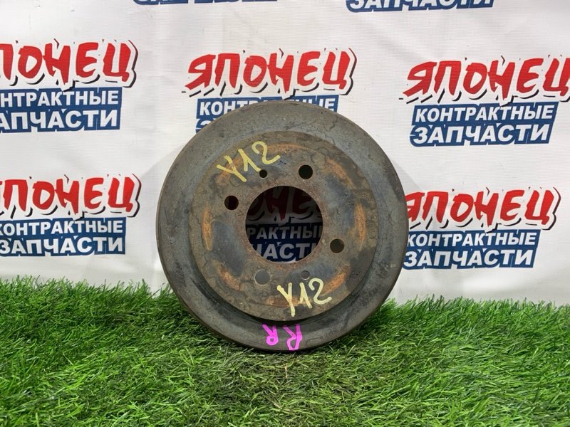 Тормозной барабан NISSAN WINGROAD Y12 HR15DE задний (б/у)