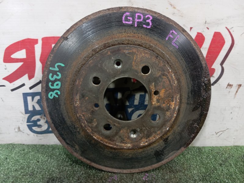 Тормозной диск HONDA FREED SPIKE GP3 LEA передний (б/у)