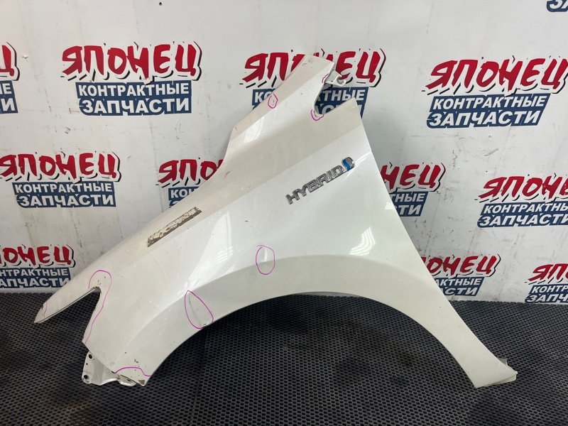 Крыло Toyota Harrier ZSU60 3ZR-FAE переднее левое (б/у)