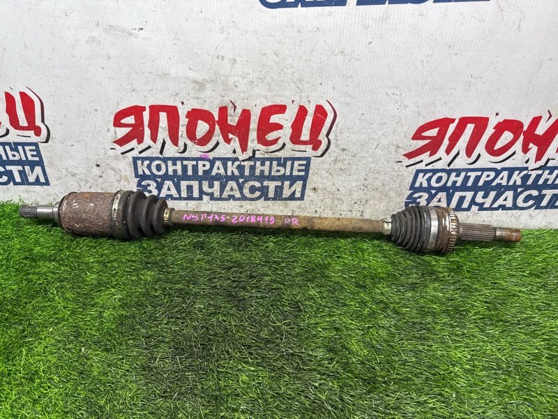 Привод TOYOTA VITZ NSP135 1NR-FE задний правый (б/у)