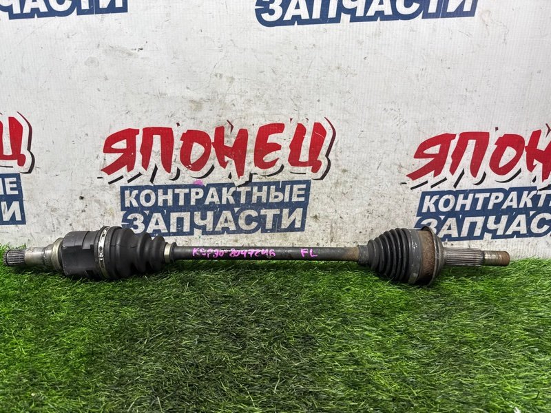 Привод TOYOTA VITZ KSP90 1KR-FE передний левый (б/у)