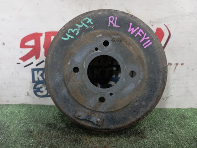 Тормозной барабан NISSAN WINGROAD WFY11 QG15DE задний (б/у)