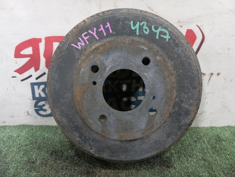 Тормозной барабан NISSAN WINGROAD WFY11 QG15DE задний (б/у)