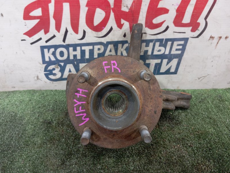 Ступица NISSAN WINGROAD WFY11 QG15DE передняя правая (б/у)