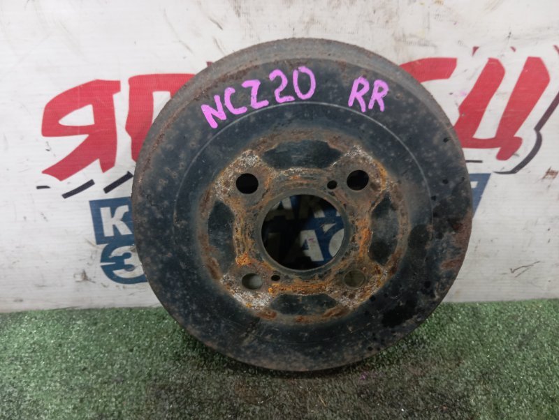 Тормозной барабан TOYOTA RAUM NCZ20 1NZ-FE задний (б/у)