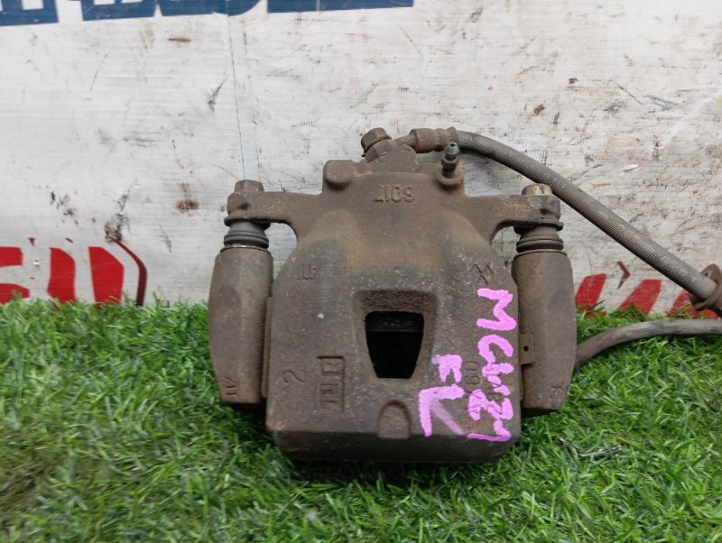 Суппорт TOYOTA CAMRY GRACIA MCV21 2MZ-FE передний левый (б/у)