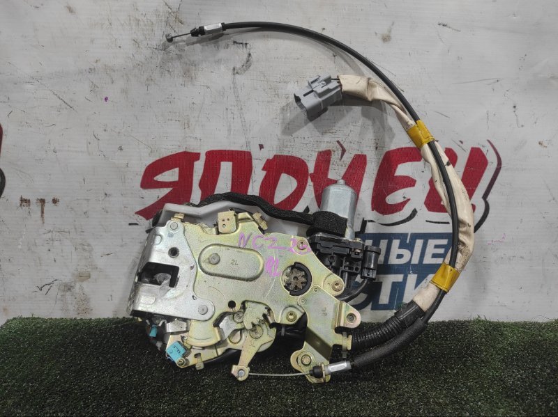 Замок двери TOYOTA RAUM NCZ20 1NZ-FE задний левый (б/у)