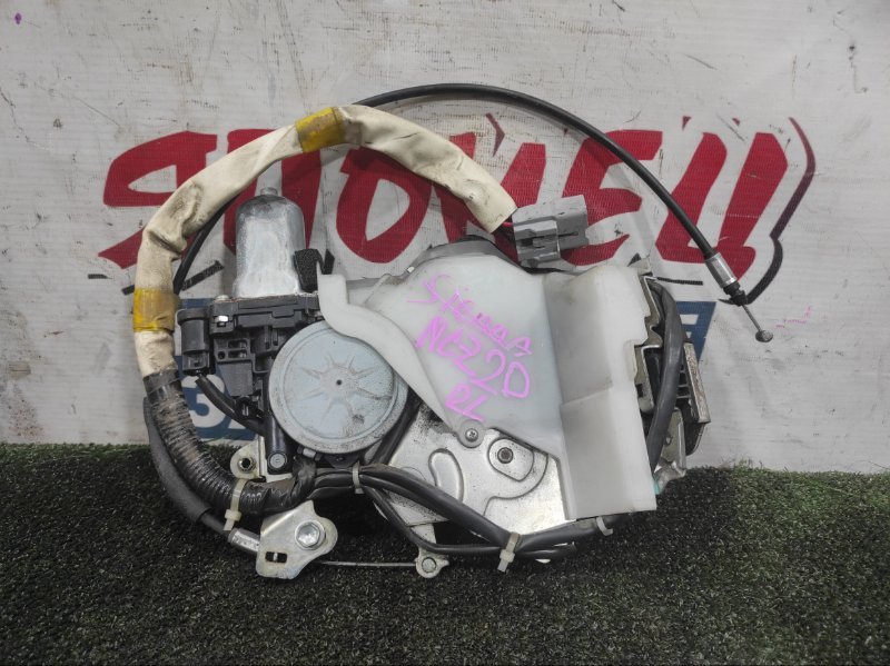 Замок двери TOYOTA RAUM NCZ20 1NZ-FE задний левый (б/у)