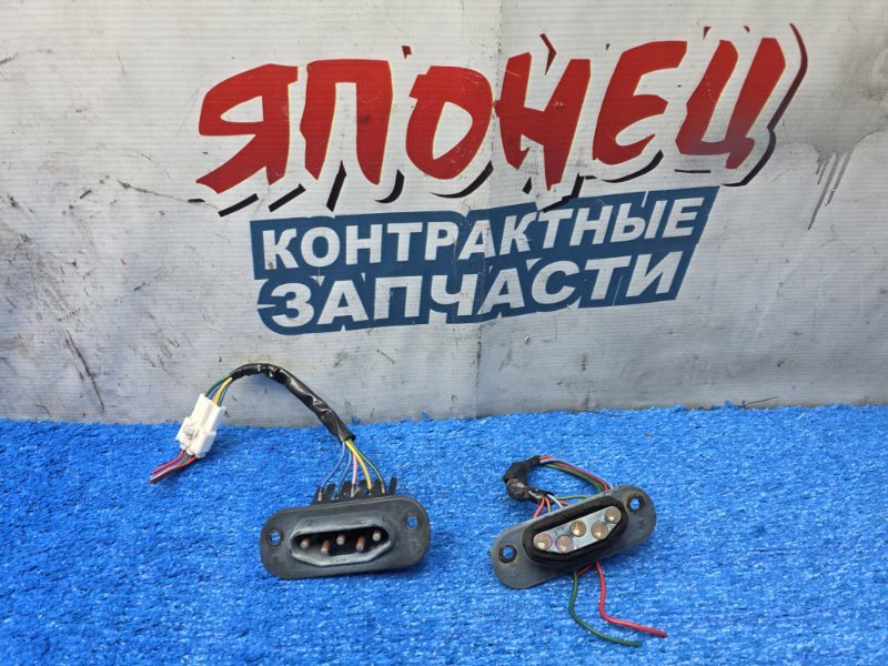 Контактная группа сдвижной двери TOYOTA RAUM EXZ15 5E-FE задняя правая (б/у)