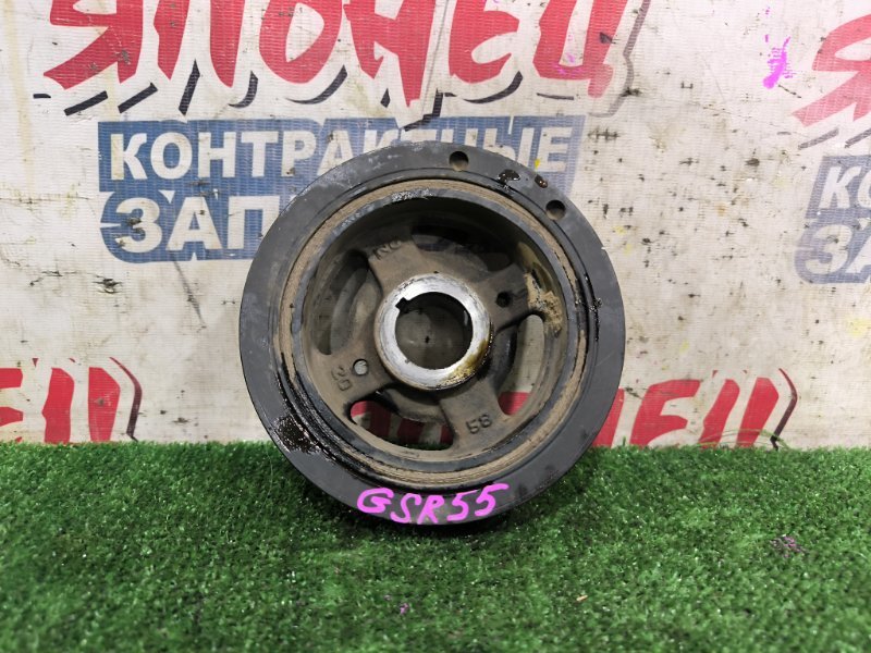 Шкив коленвала TOYOTA ESTIMA GSR55 2GR-FE (б/у)