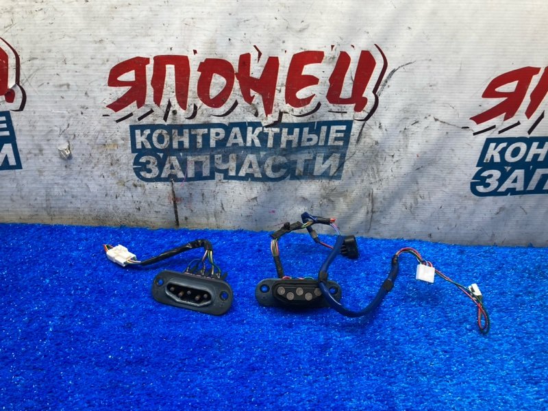 Контактная группа сдвижной двери TOYOTA RAUM EXZ15 5E-FE задняя левая (б/у)