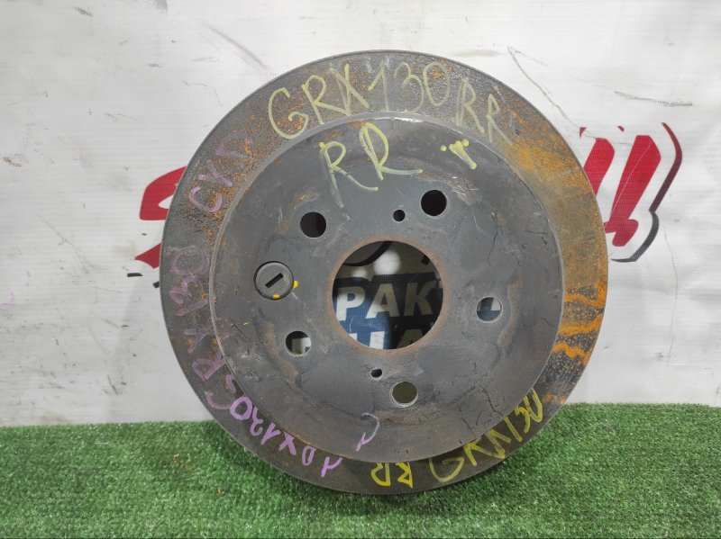Тормозной диск TOYOTA MARK X GRX130 4GR-FSE задний (б/у)