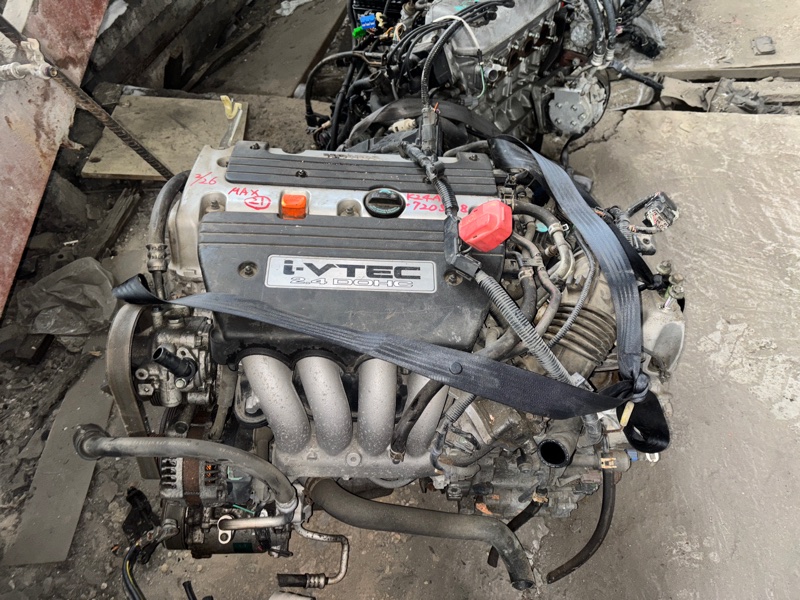Двигатель HONDA CR-V RE4 K24A (б/у)