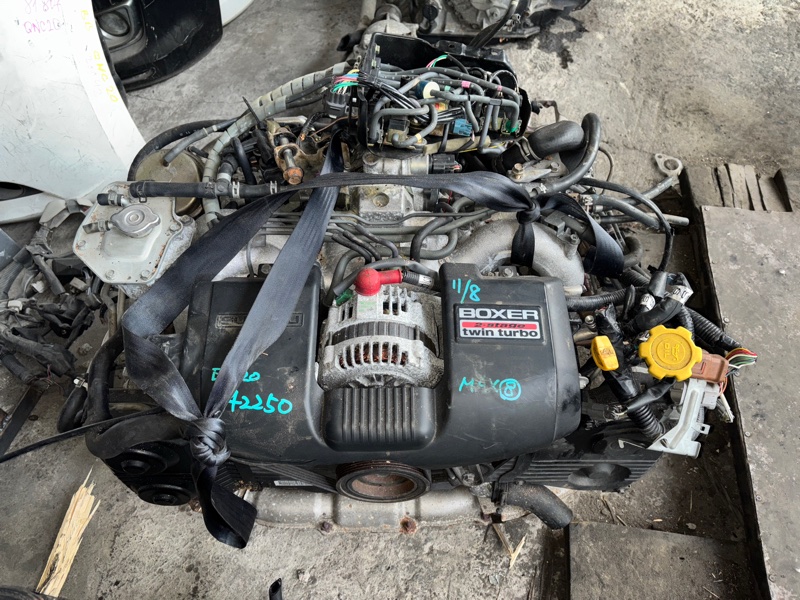Двигатель SUBARU LEGACY BE5 EJ206 2000 (б/у)