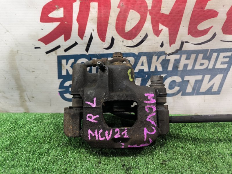 Суппорт TOYOTA CAMRY GRACIA MCV21 2MZ-FE задний левый (б/у)