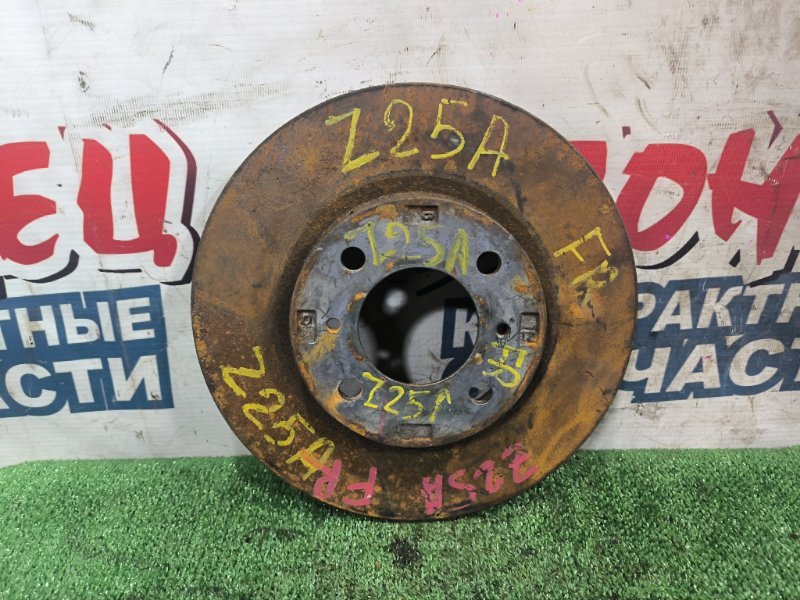 Тормозной диск MITSUBISHI COLT Z25A 4G19 передний (б/у)