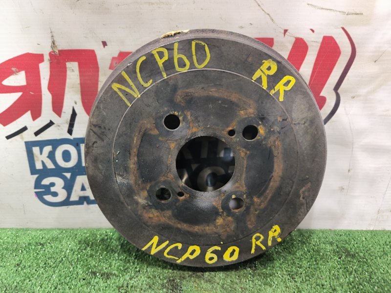 Тормозной барабан TOYOTA IST NCP60 2NZ-FE задний (б/у)